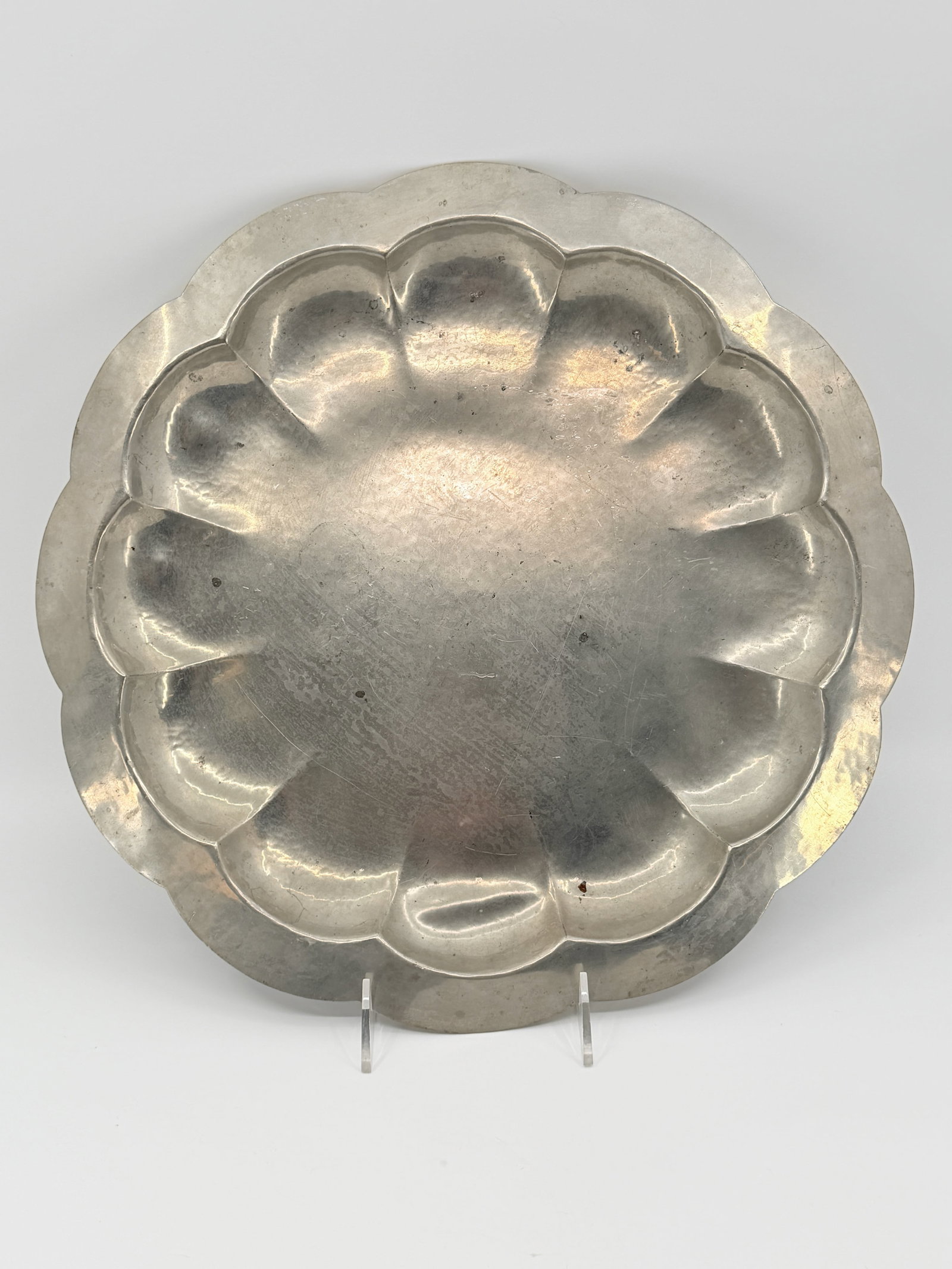Just Andersen renowned Danish Sculptor Pewter Serving Platter (1 of 3)