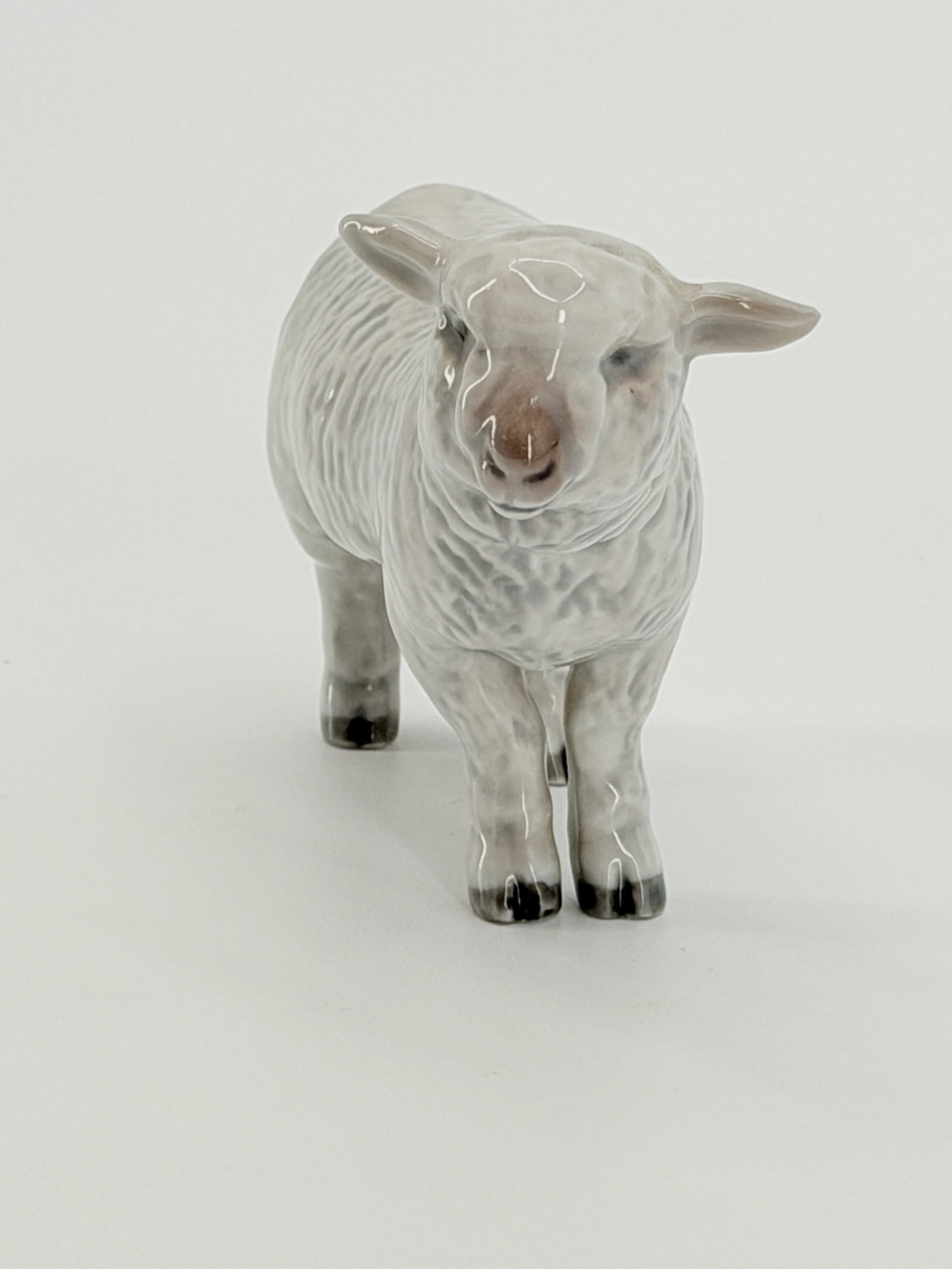 A Bing and Grondahl number 2171 Lamb Figurine (1 of 5)