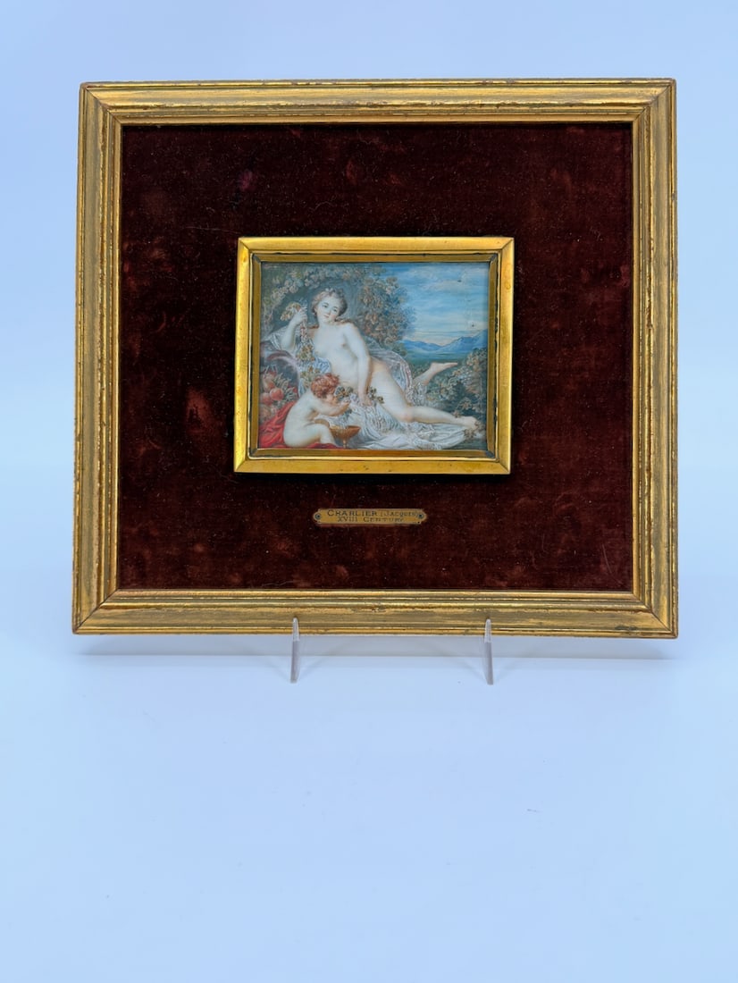18th C Jacques Charlier Original XVIII Century Classic Genre Painting (1 of 5)