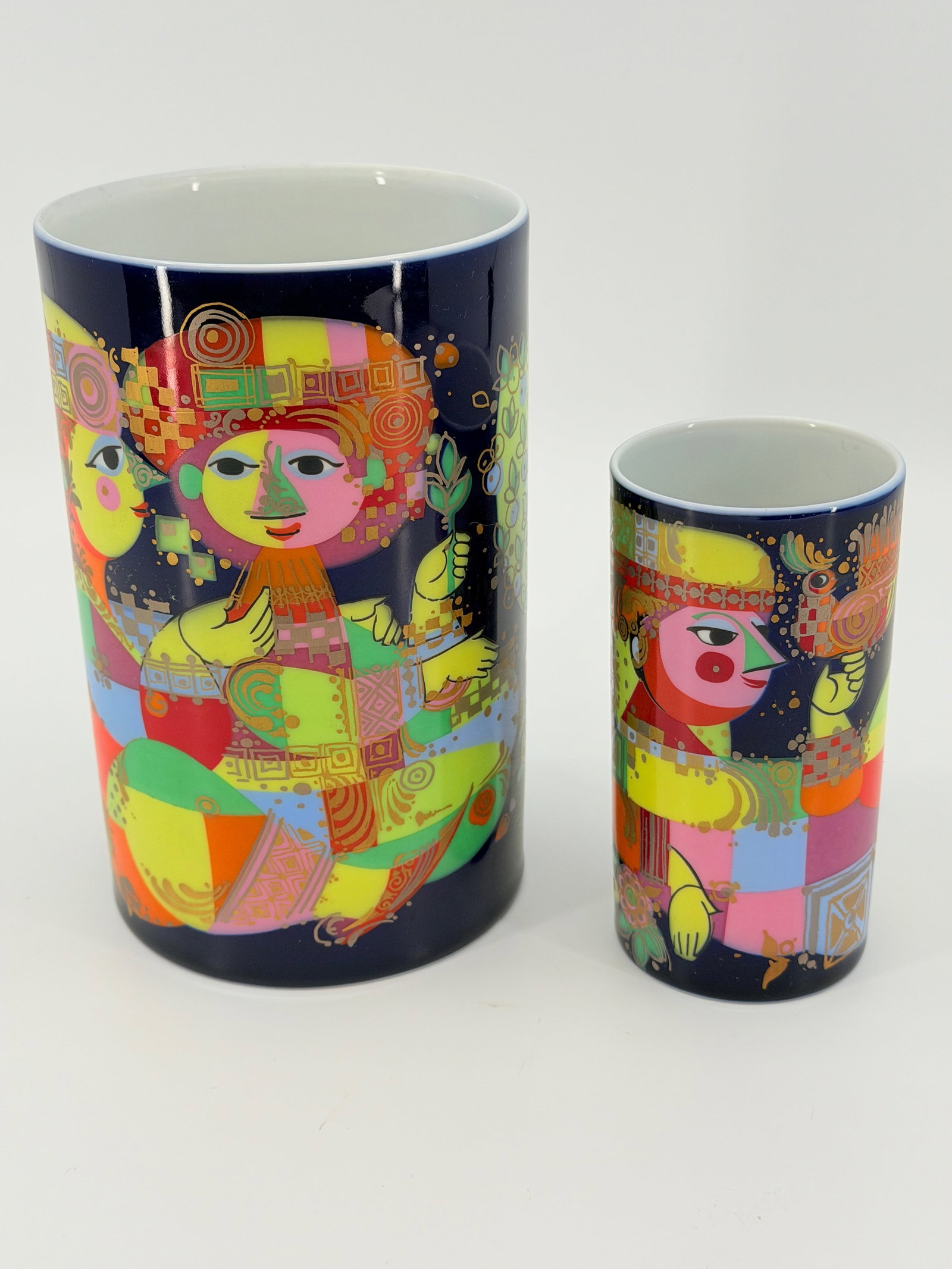 MCM Bjorn Winblad Pair of Vintage Vases for Rosenthal (1 of 7)