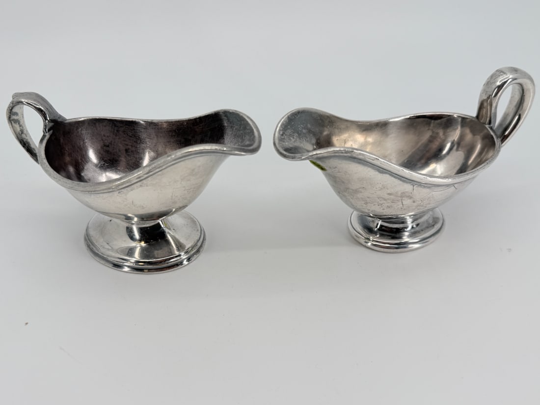 International Silver Soldered Gravy Boats made for the Union Pacific Railroad (1 of 7)