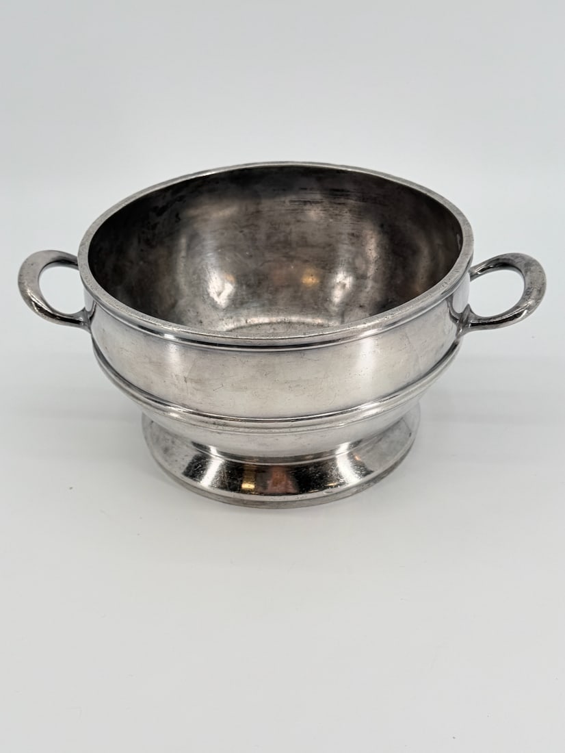 Union Pacific RR Reed & Barton Silver Soldered Open Tureen (1 of 5)