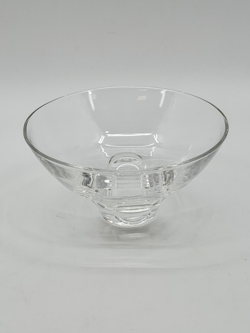 Steuben Art Crystal Glass Mid Century Console Bowl (1 of 4)