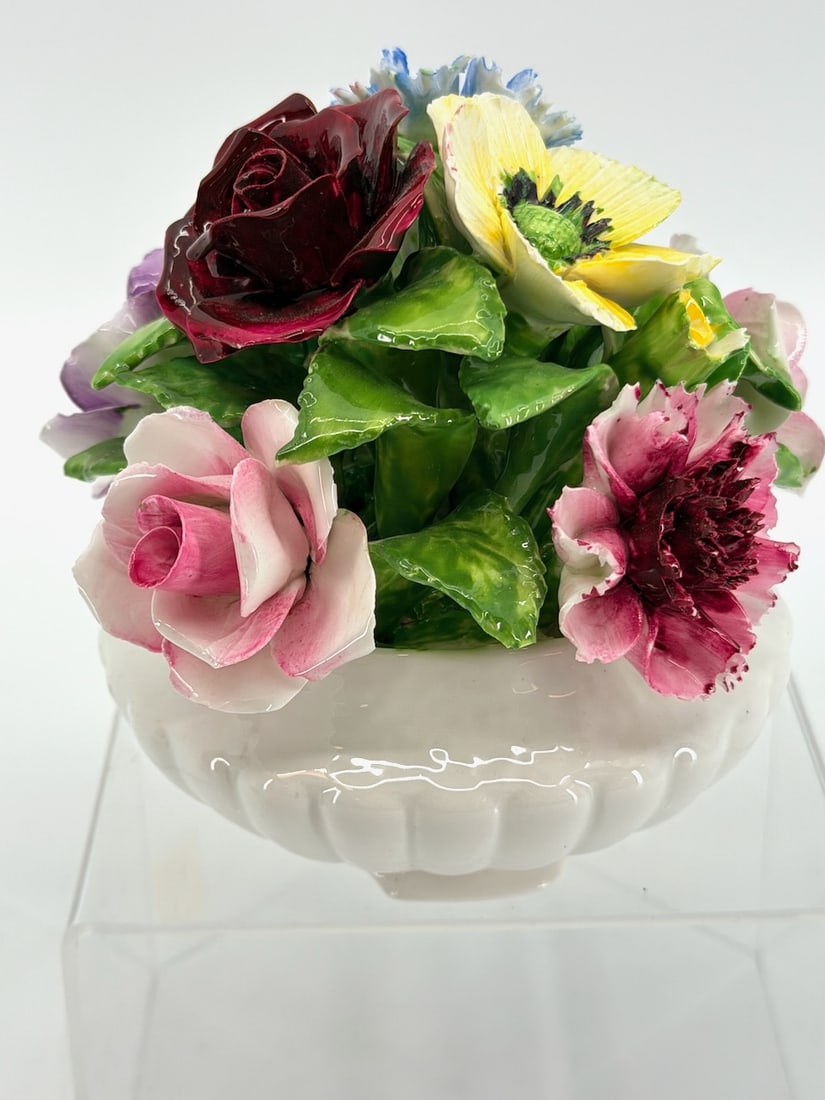 Vintage Staffordshire Bone China Radnor Floral Bouquet (1 of 7)