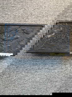 Four scrolls by Bada Shanren of the Qing Dynasty: On August 18, 1918, San Shun Dang closed the box and cleared it out. Bada Shanren's four-panel screen, single screen size 34X136 Provenance : Private collection from a professor in University of Amste