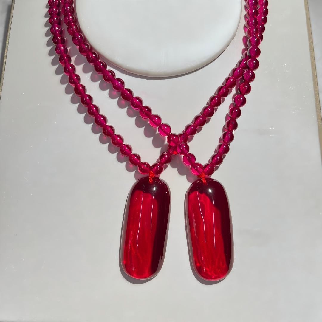 Ruby necklace (1 of 9)
