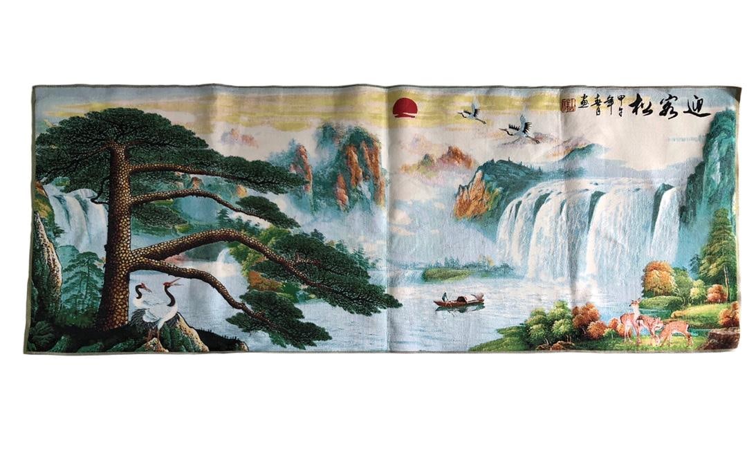 (Welcoming Pine) Brocade Painting (1 of 7)