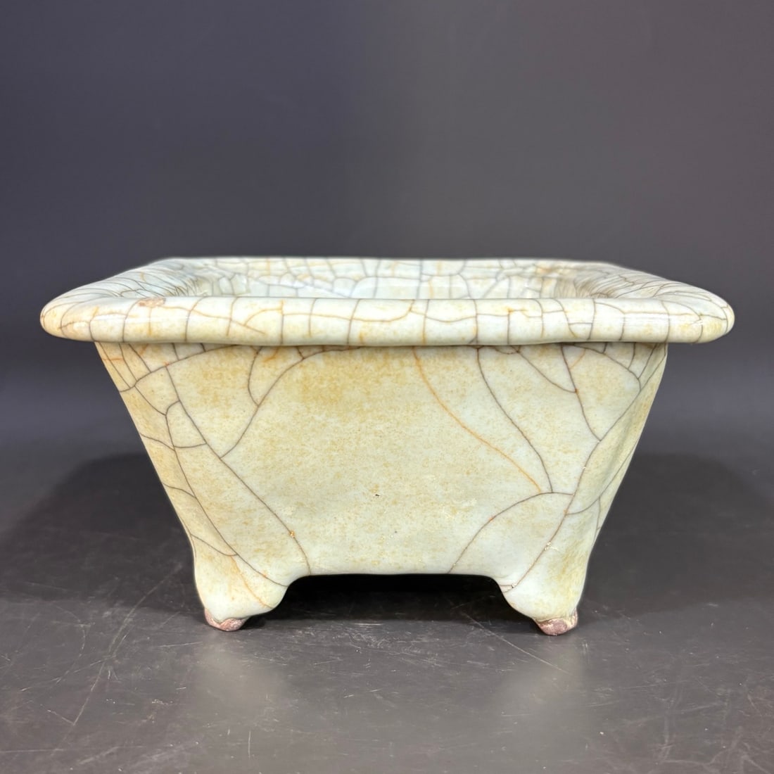 Song Dynasty Official Kiln Square Washer (1 of 9)
