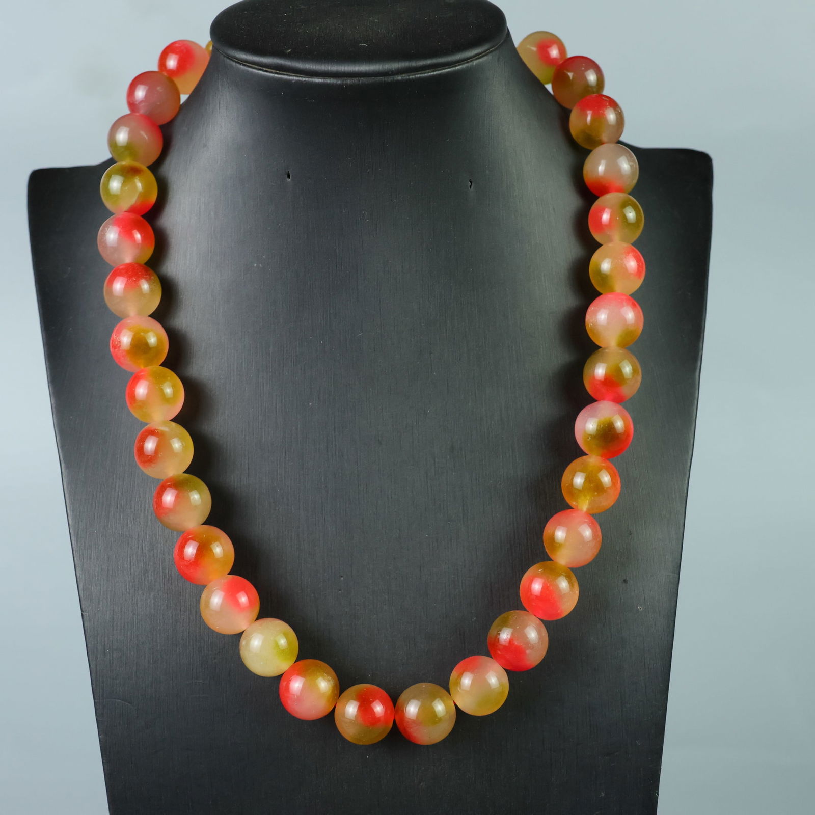 Perfect high-ice finely carved necklace (1 of 9)