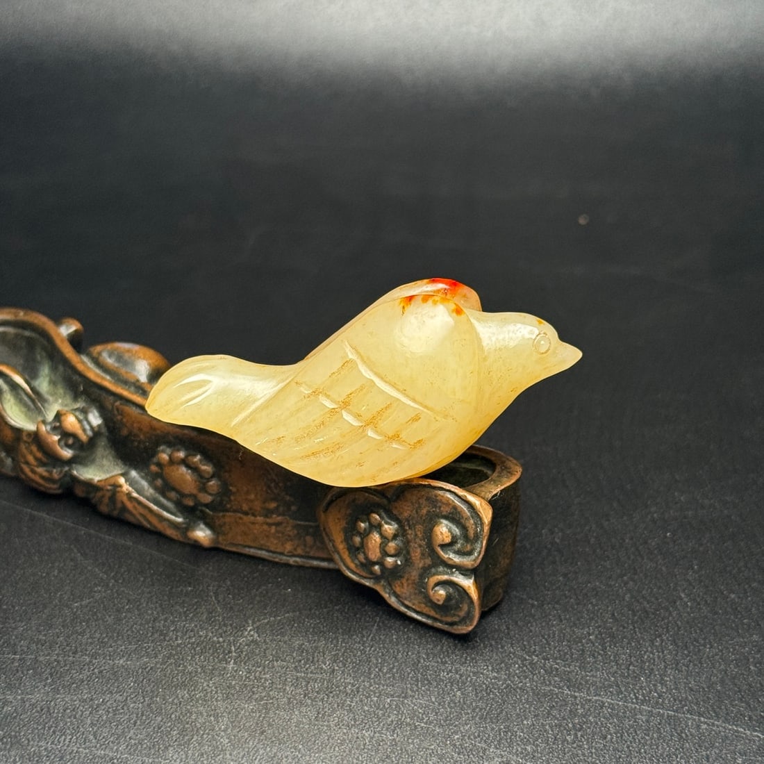 Hetian Jade Annunciation Bird (1 of 9)