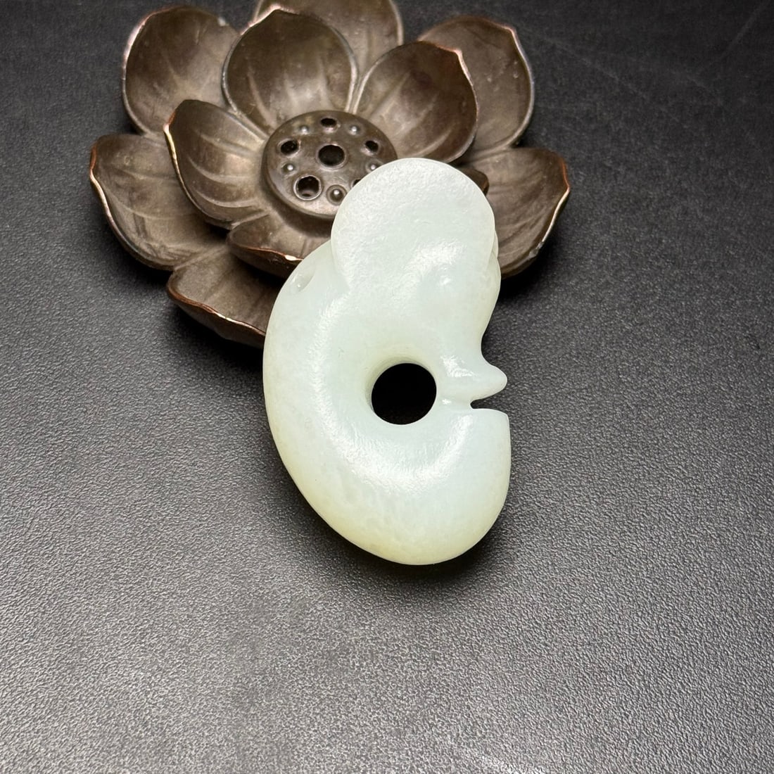 Exquisite Hetian Jade Pig Dragon (1 of 9)