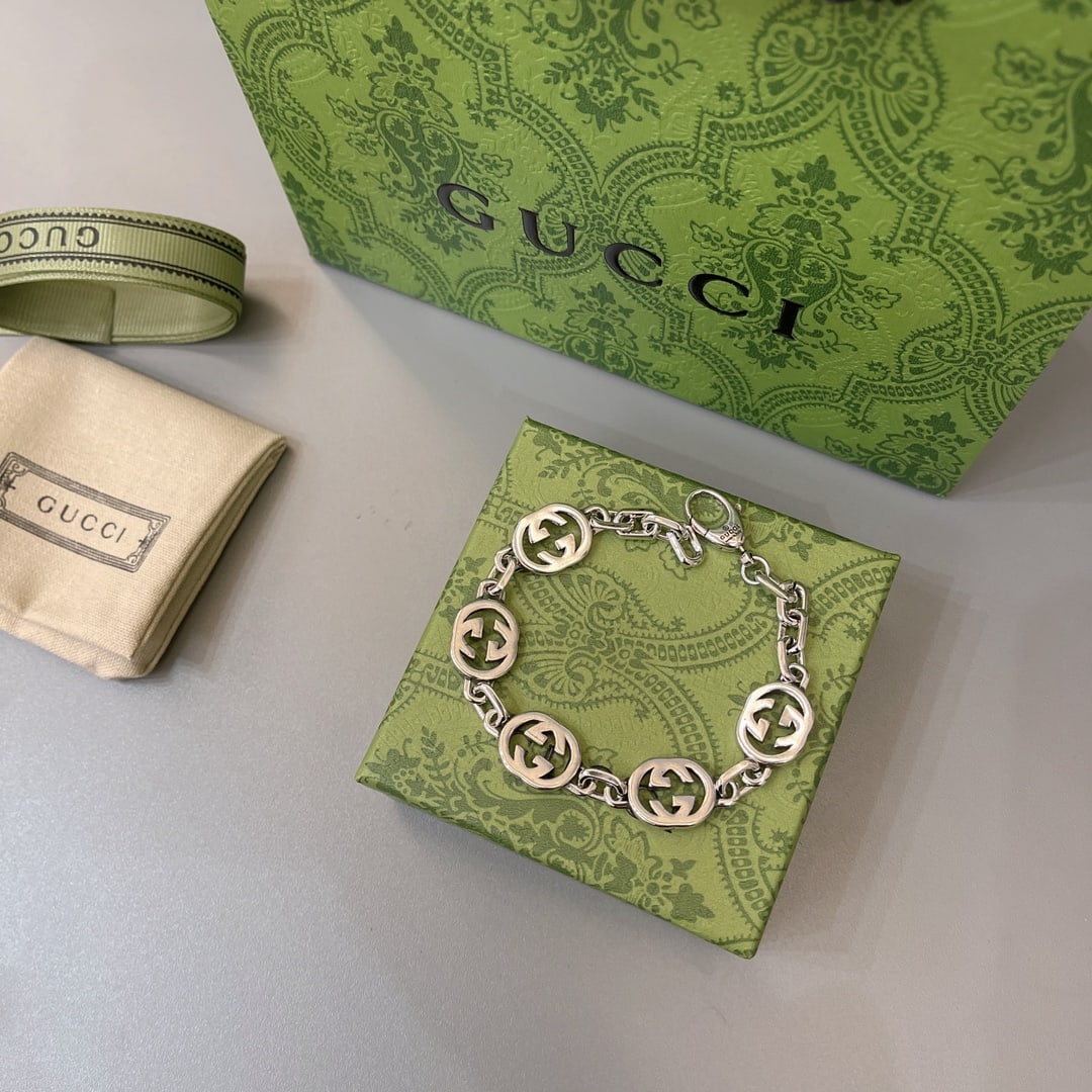 Gucci bracelet: GUCCI vintage bracelet Thank you for viewing our auction and we look forward to serving you as a valued Gold Standard Auctions customer! Each item has been carefully selected to bring quality, charact