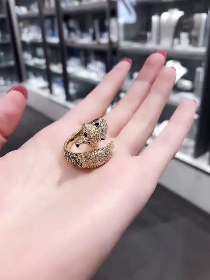 Swarovski fox ring - 3