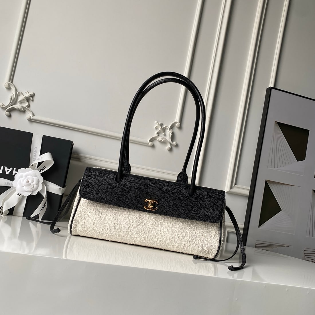 CHANEL baguette shoulder bag: The CHANEL baguette shoulder bag, launched by Matthieu Blazy after he took over as CEO, is a popular style and one of the most frequently sold-out bags in recent years. Made of durable and wear-resist