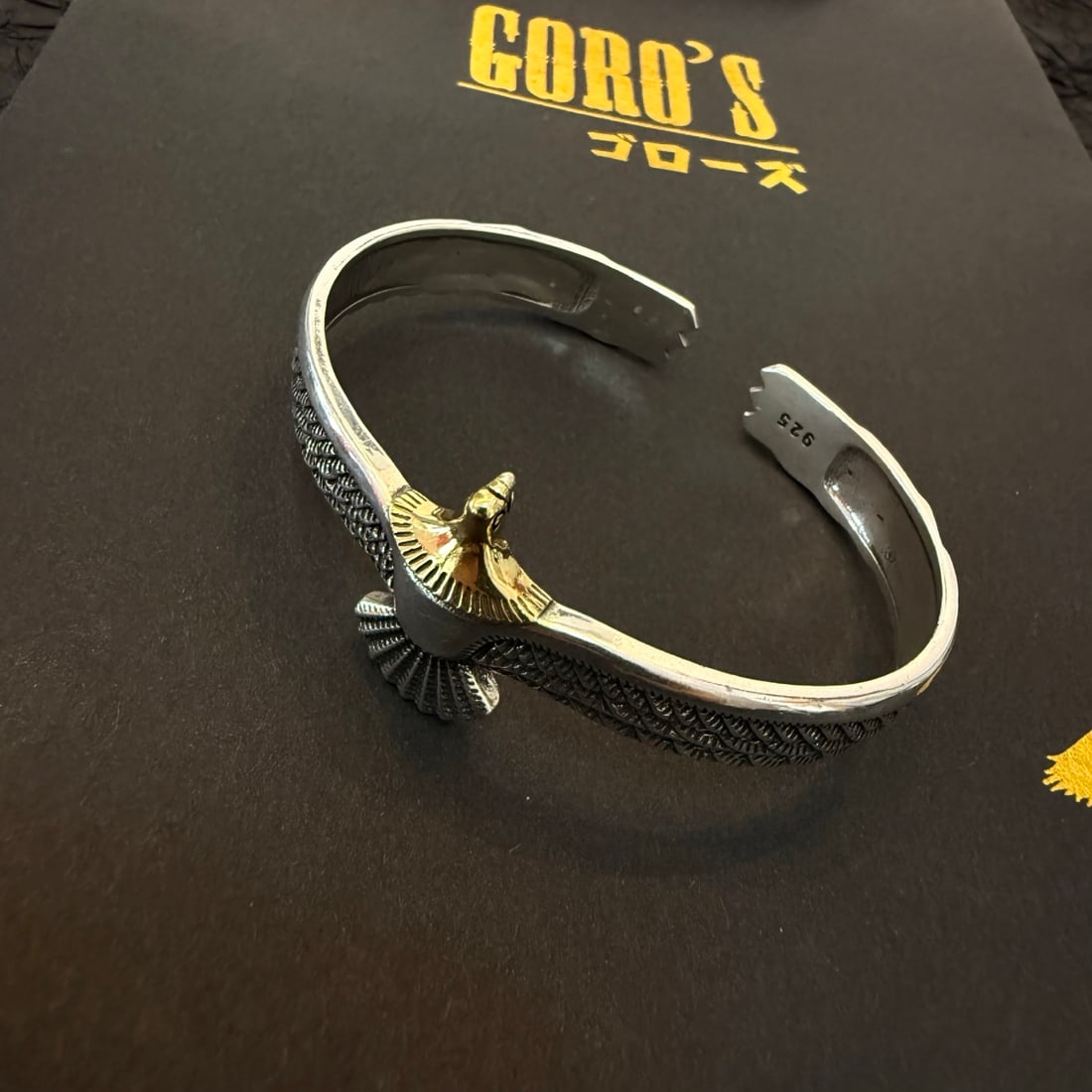 Goro's Flying Eagle Open Bracelet (1 of 8)