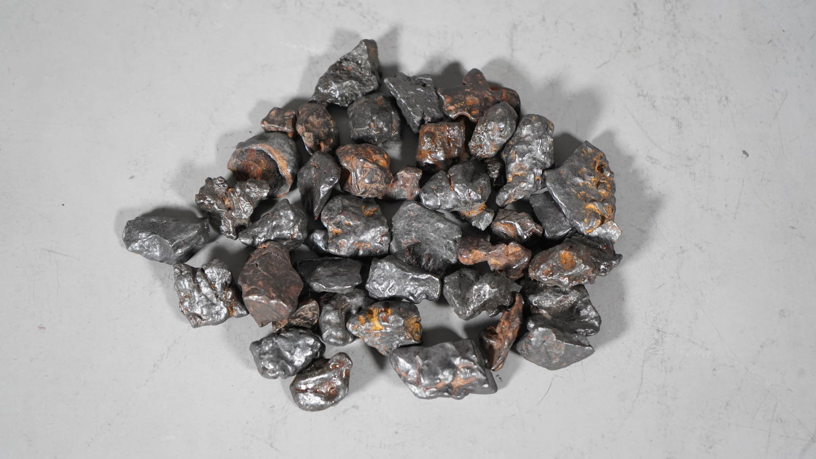 Small Set of 41 Collectible Iron Meteorites (1 of 6)