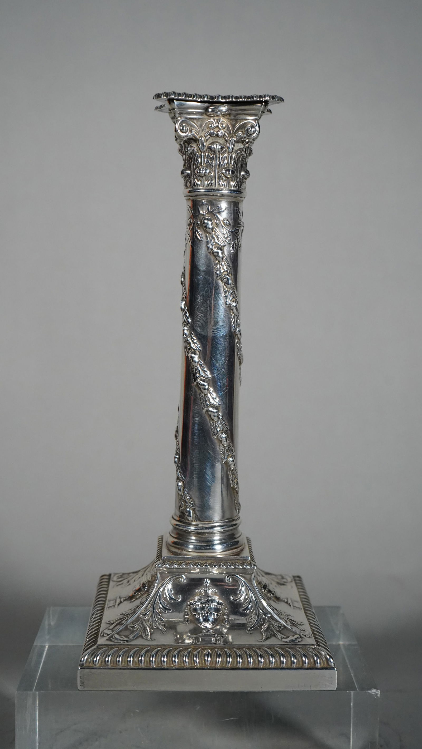 Vintage Sterling Silver Candlestick, Made in England For Tiffany & C0. (1 of 6)