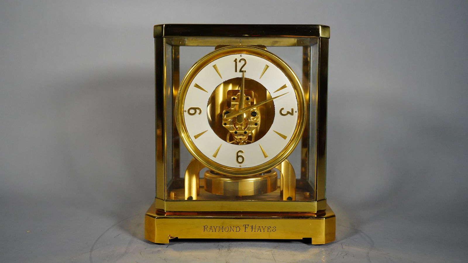 Vintage Switzerland "ATMOS CLOCK COMPANY" Jaeger-LeCoultre Mantle Air Clock (1 of 10)