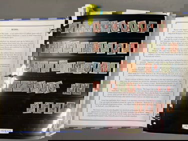 Rare Set of 3 Russia Stamp Albums Including Old Russia, Far Eastern Republic; Serbia; Ukraine; South