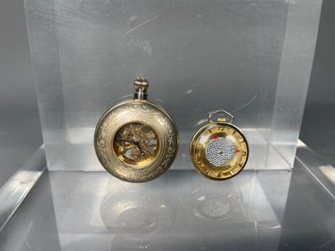 Two Vintage Pocket Watches, HAMMOND & MAJESTI