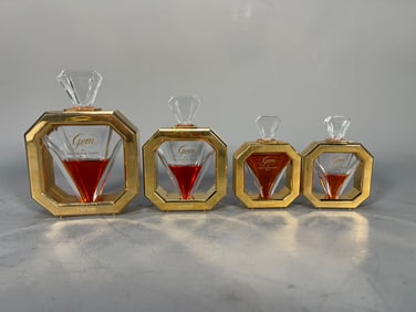 Lot of 4 Vintage Van Cleef & Arpels Gem Women Perfum