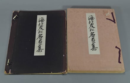 Antique Japanese Art Painting Collection Book 海北友松名画༓