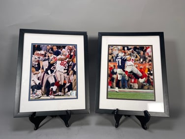 Two Framed & Signed Autographed Photograph of Super Bowl XLI
