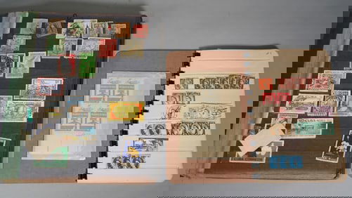 Old CUBA, Old European and US Stamps Collection