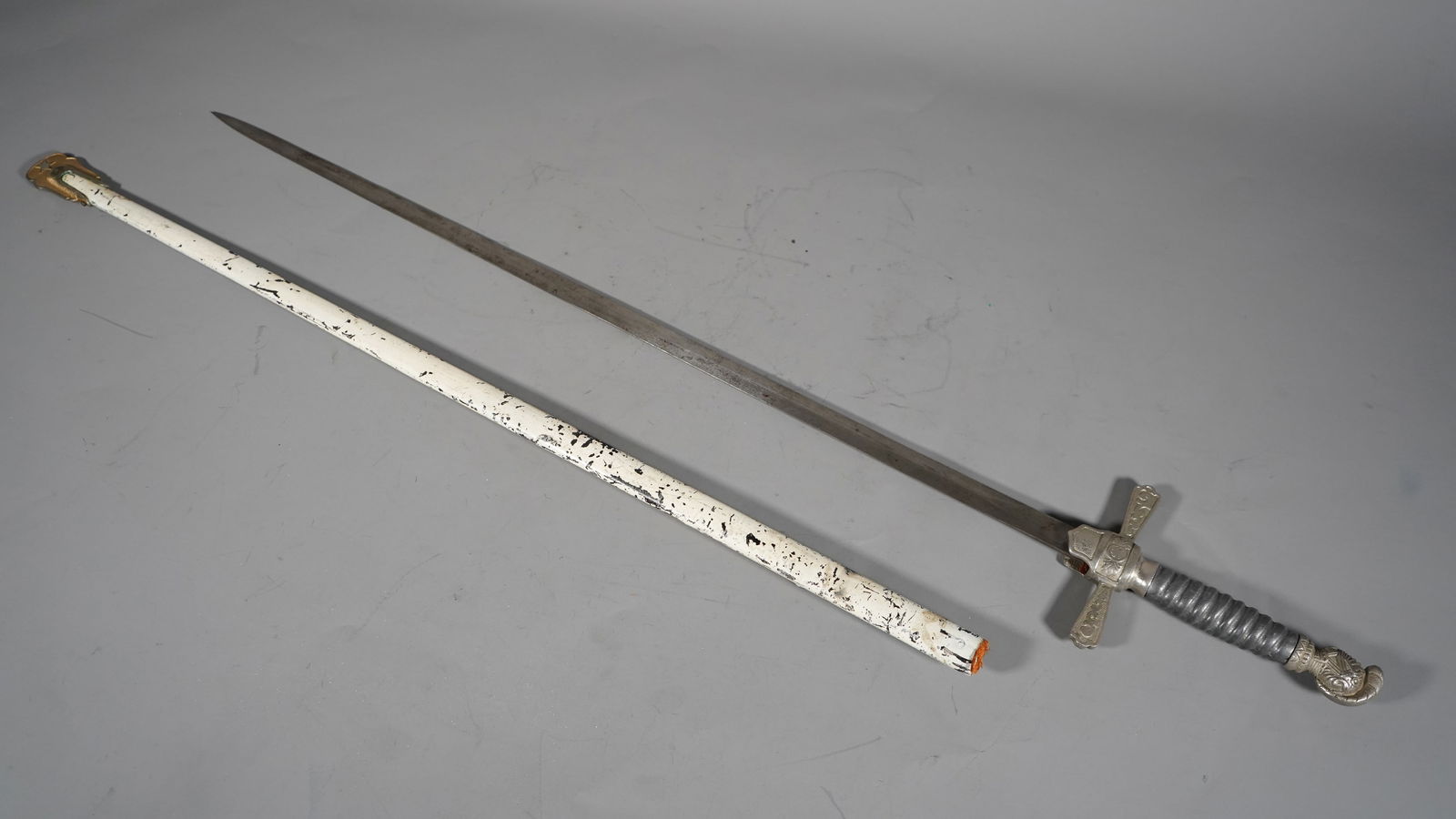 Antique Knights Templar Dress Sword or Masonic Ceremonial Sword (1 of 6)