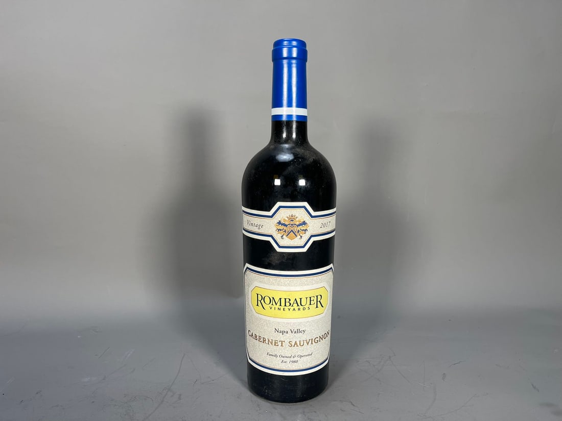 2017 Rombauer Vineyards Cabernet Sauvignon, Napa Valley, Fully Sealed: 2017 Rombauer Vineyards Cabernet Sauvignon, Napa Valley, 750ml; Fully sealed, (Stand Not Included)