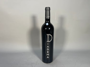 2009 Diadema Toscano IGT Dry Red Wine, Swarovski Crystals on the Label, Italy, Fully Sealed