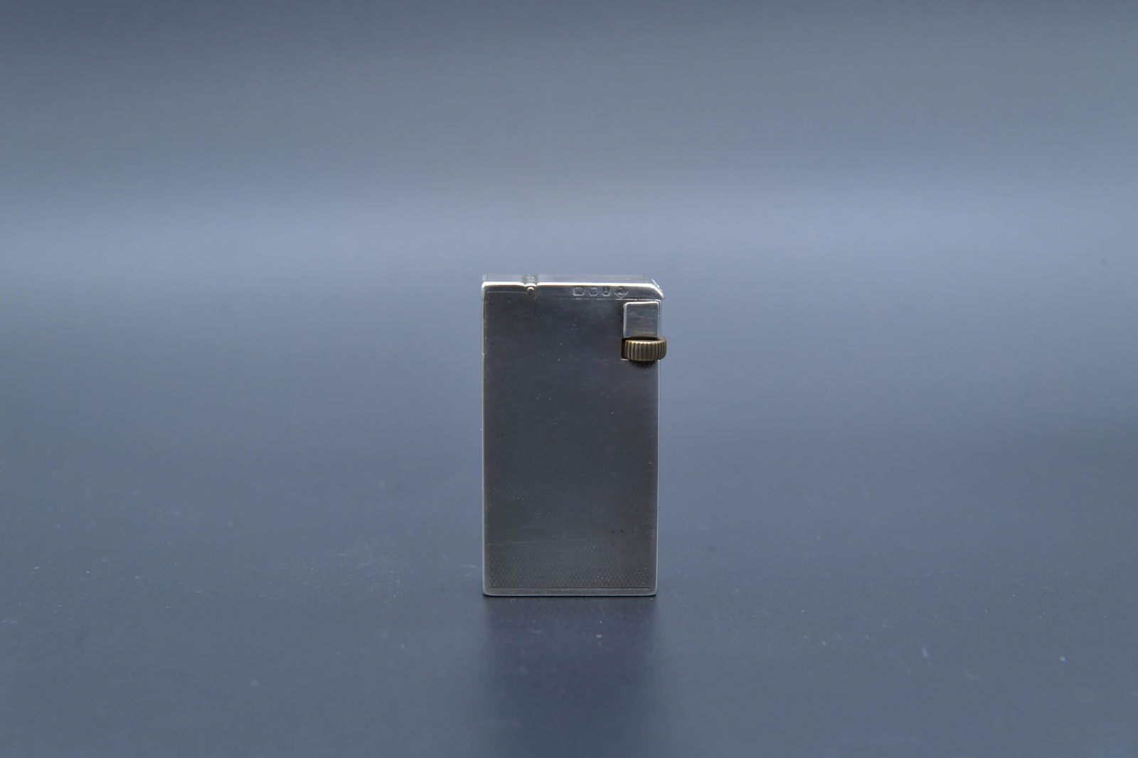 Vintage Dunhill Marked Sterling Silver Petrol Lighter, Made in England, PAT No. 440072 (1 of 6)