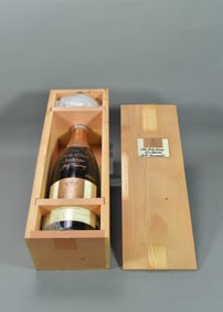3 Liters Maison Deutz Brut Cuvee Sparkling Wine, Fully Sealed, Signed by Billy Kilmer, 1993