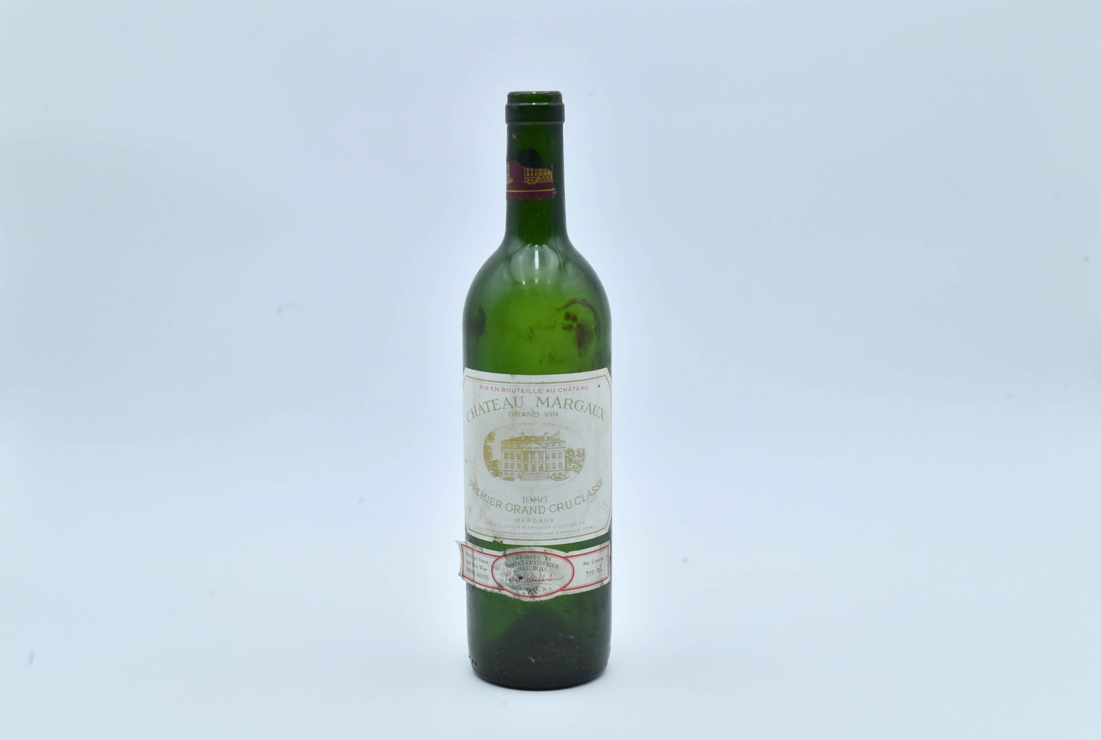 Chateau Margaux 1986 Wine Empty Bottle No Cork (1 of 6)