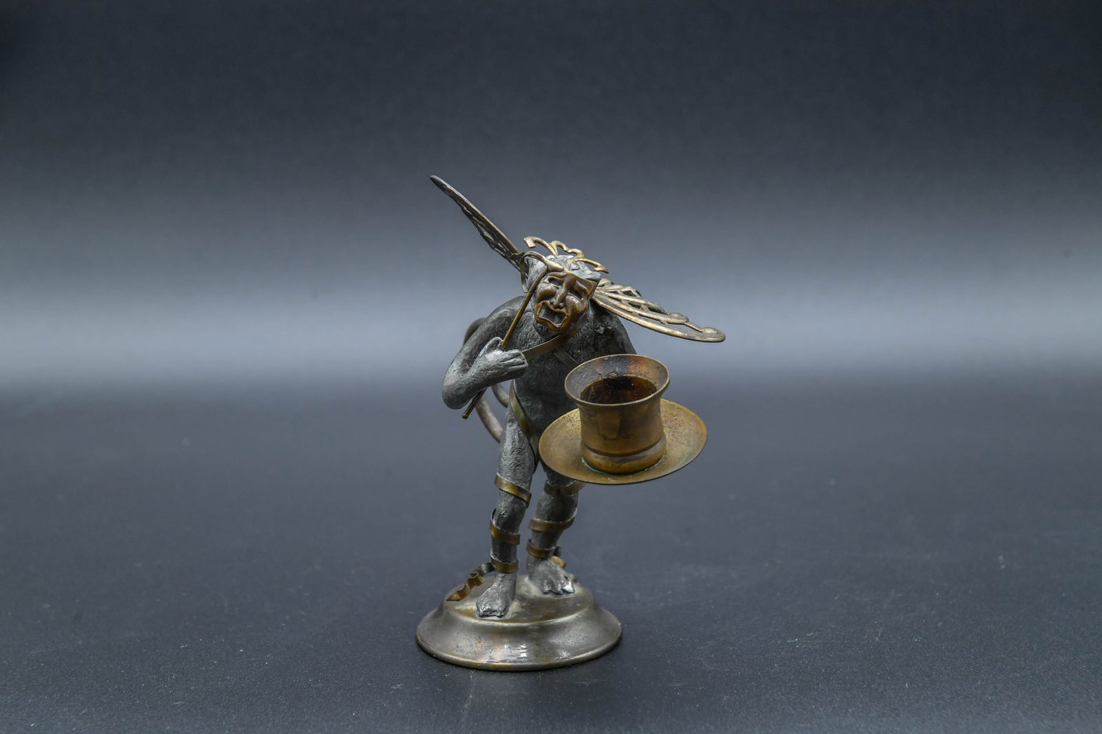 Vintage Petites Choses Winged Flying Monkey Candle Holder (1 of 7)