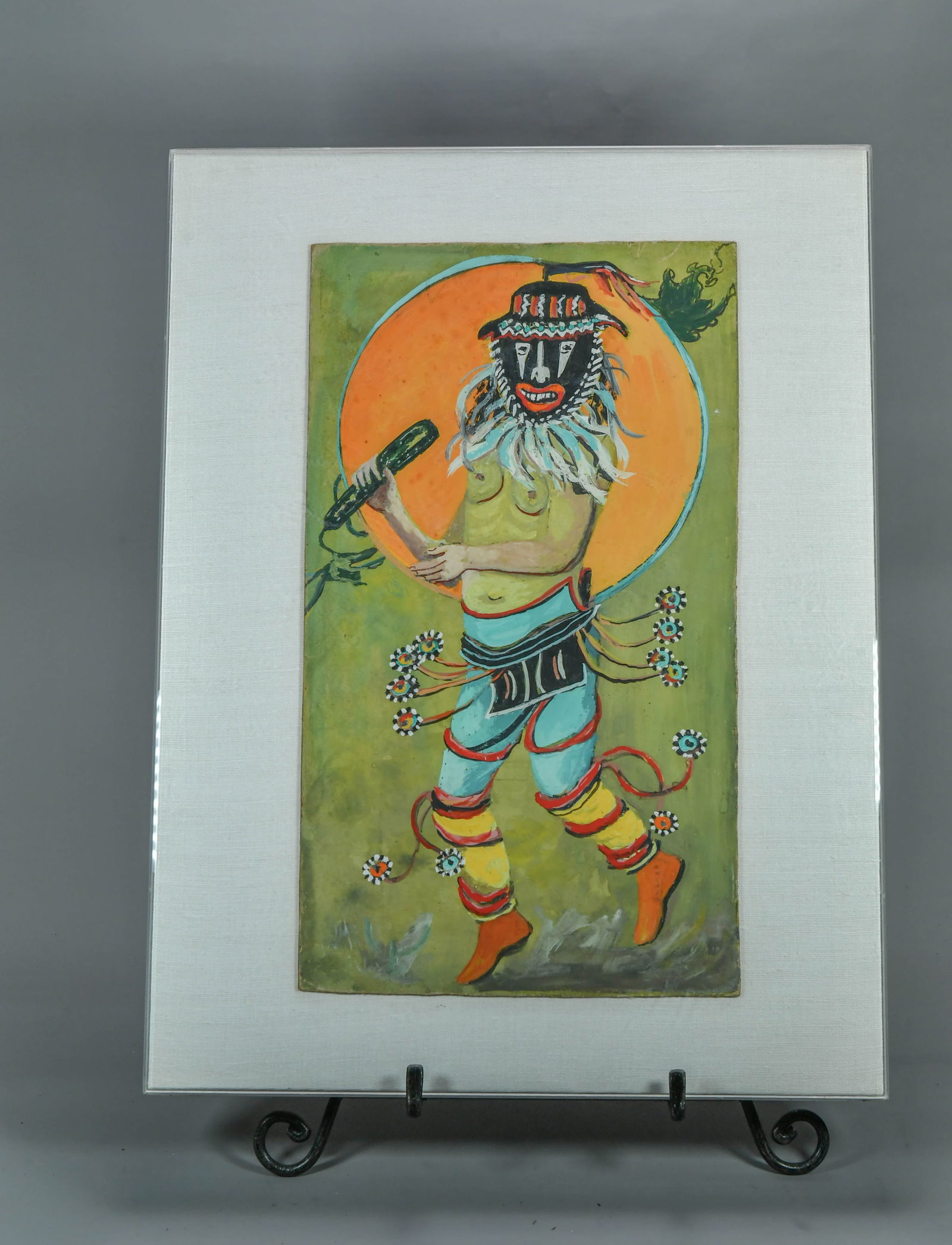 Framed Artwork "Native American Mountain Spirit Dancer" (1 of 6)