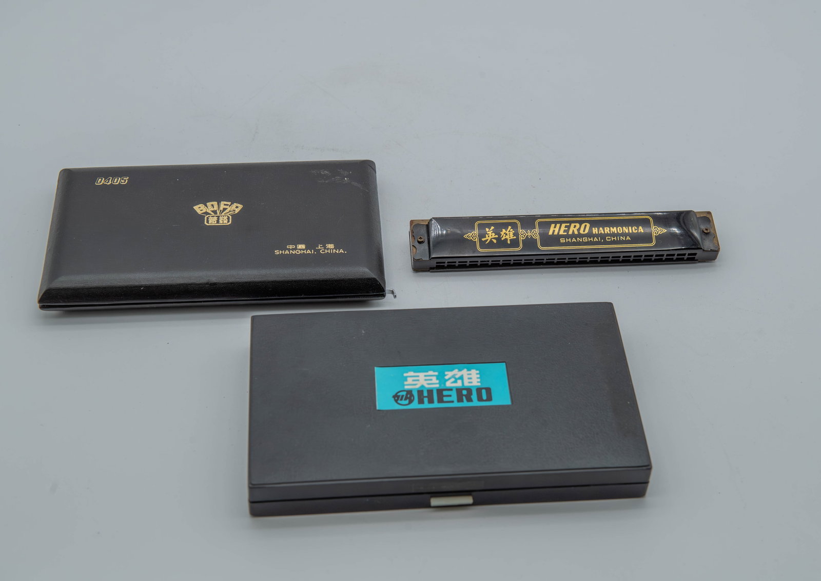 Group of 3 Items Associated w/A Prominent Early Shanghai, China Brand. HERO(__) & BOFA(__) (1 of 8)