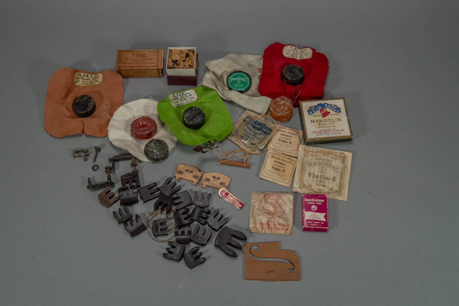 A Large Assortment of Vintage Violin Accessories (1 of 7)