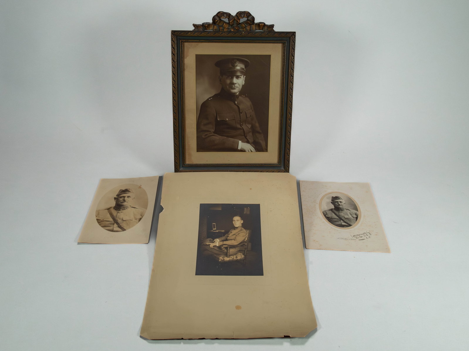 Lot of 4 Vintage Photograph - Portrait of Military Officer (1 of 6)