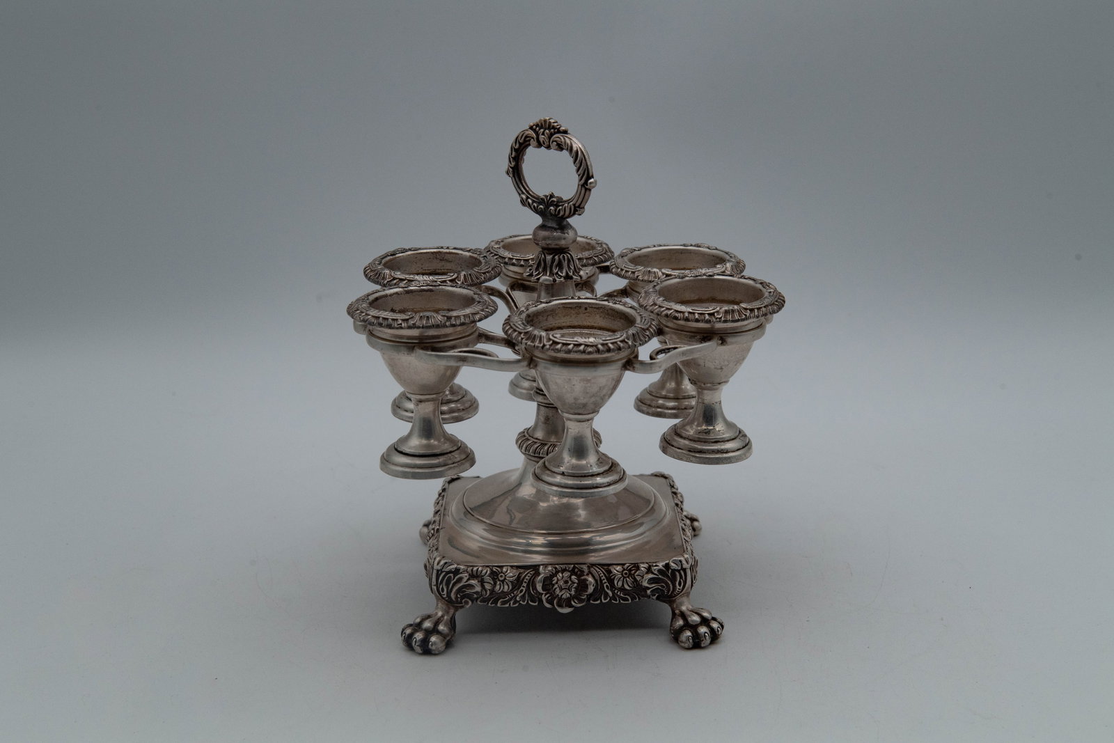 Vintage Victorian Egg Cruet/Cup Stand Set (1 of 7)