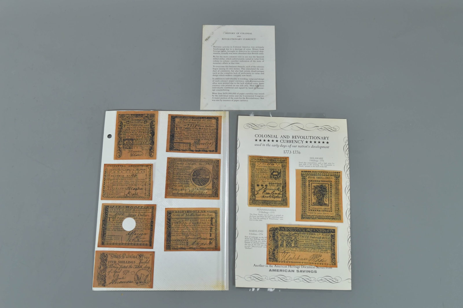 History of Colonial & Revolutionary Currencies (1 of 10)