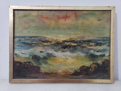 Roderic O'Conor (1860 - 1940) - Oil on canvas - Shipping by DHL: Beautiful piece of Art, Painting by Irish Artist. Size: 7.9 x 10.9 inches .Technique: Oil on canvas. Provenance: Private Collection. The piece of Art is in good condition, without restoration. Execute