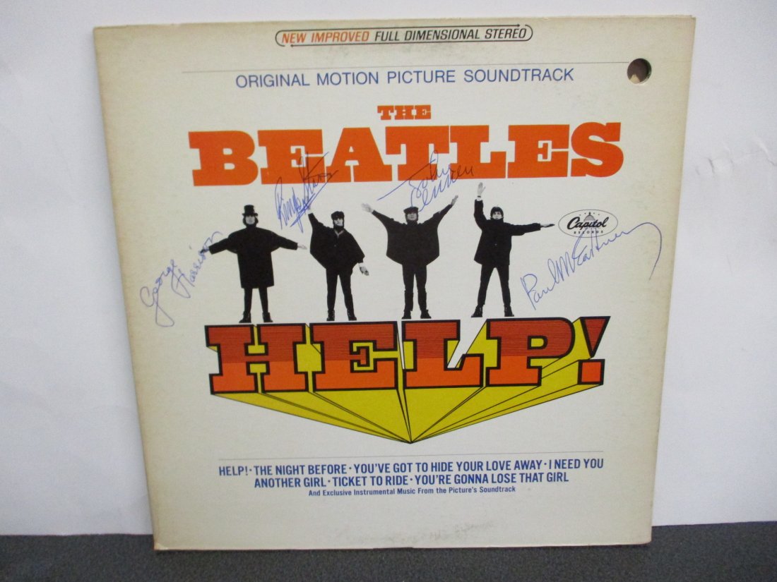 Beatles Signed 