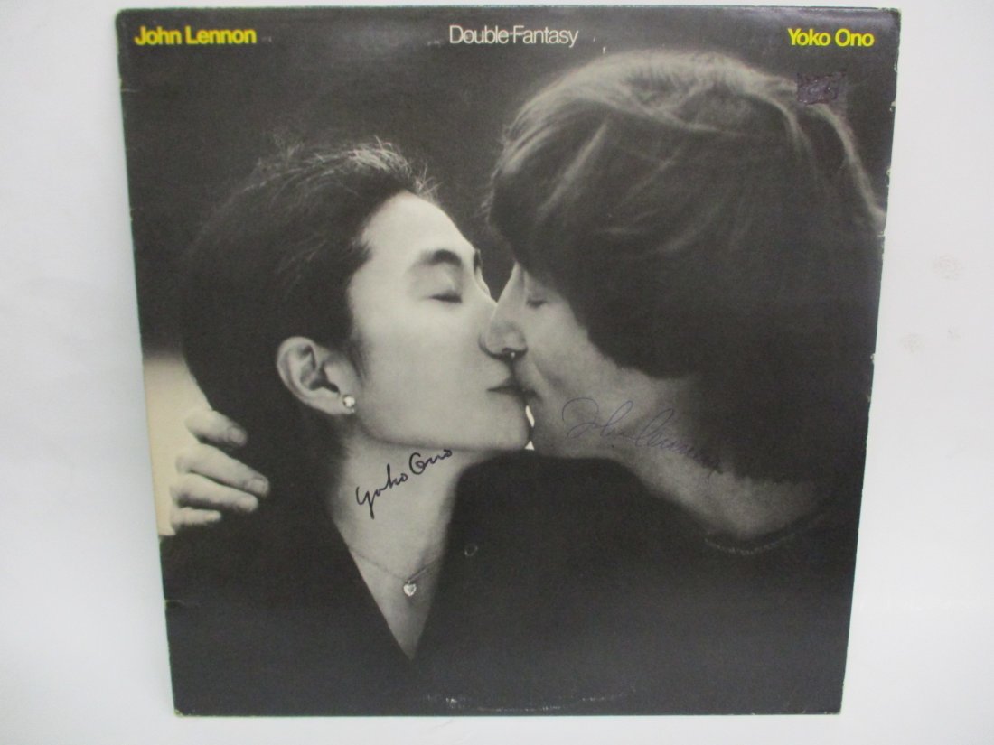 Timeless Harmony: John Lennon and Yoko Ono Signed 'Double Fantasy' Album Cover w/COA (1 of 6)