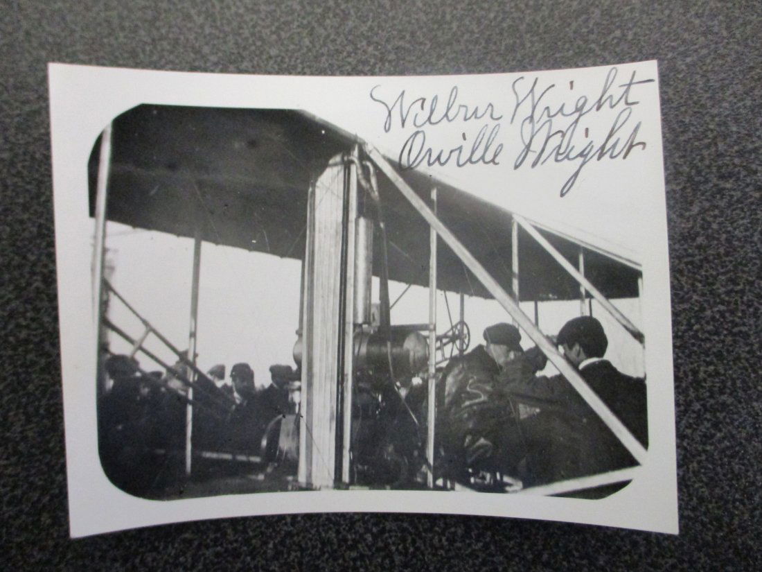 Wright Brothers' Legacy: Orville and Wilbur Wright Signed Photograph - Pioneers of Flight w/ COA (1 of 5)