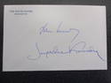 John F. Kennedy & Jacqueline Kennedy Signed White House Envelope - Historic Memorabilia with COA