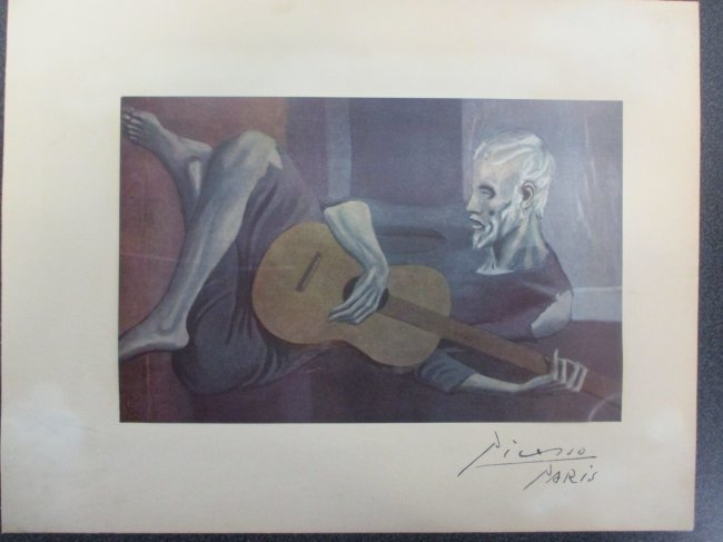 Pablo Picasso Signed Limited Edition Print (10" x 7") - Authenticity (1 of 4)