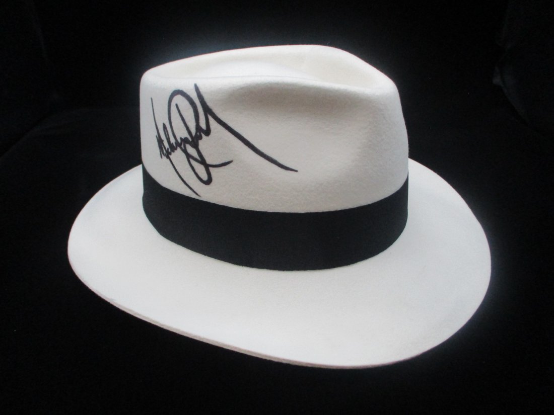 Michael Jackson Signed Fedora Hat with Certificate (1 of 6)