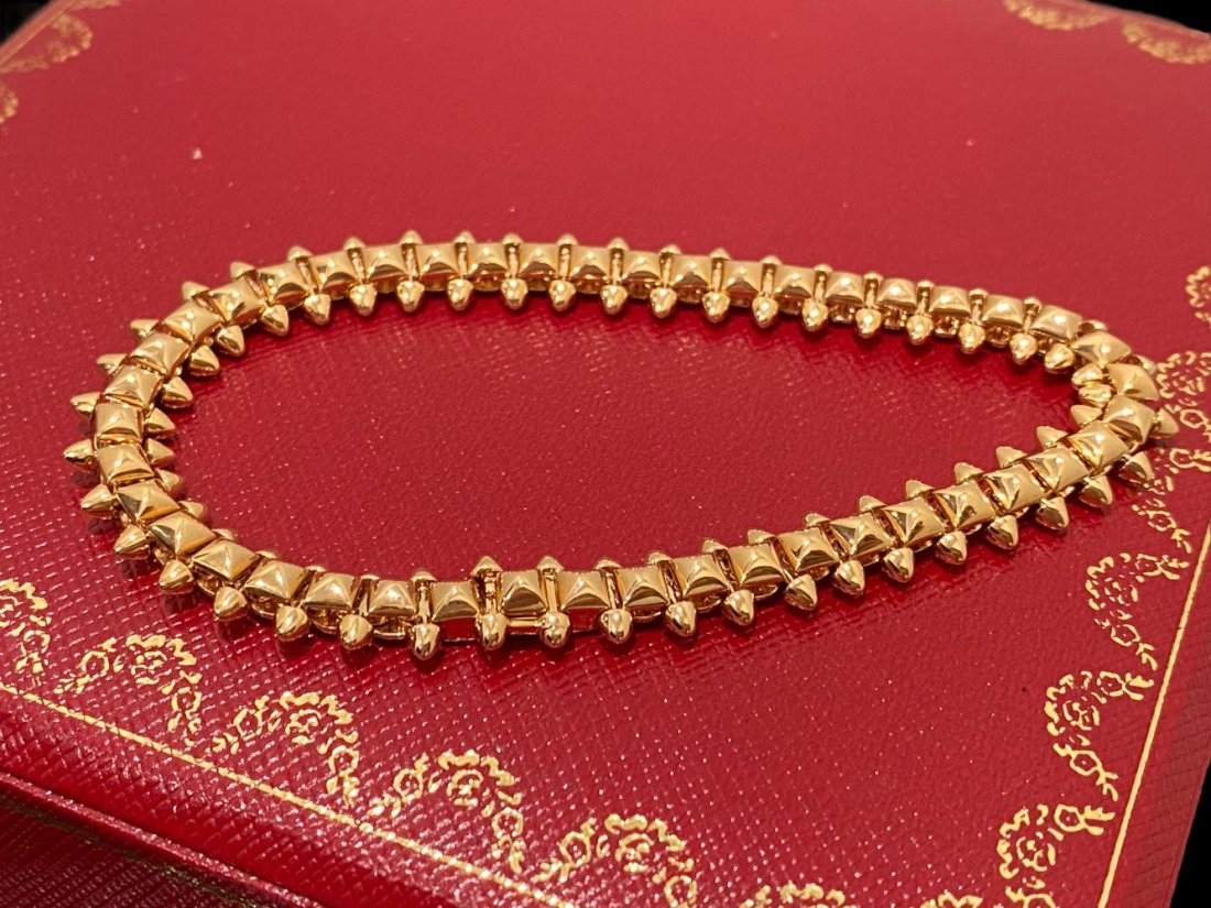 CLASH DE CARTIER BRACELET FLEXIBLE MEDIUM MODEL 18K ROSE GOLD (1 of 4)