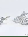 VAN CLEEF & ARPELS Oiseaux de Paradis Earrings 18k White Gold & Diamonds
